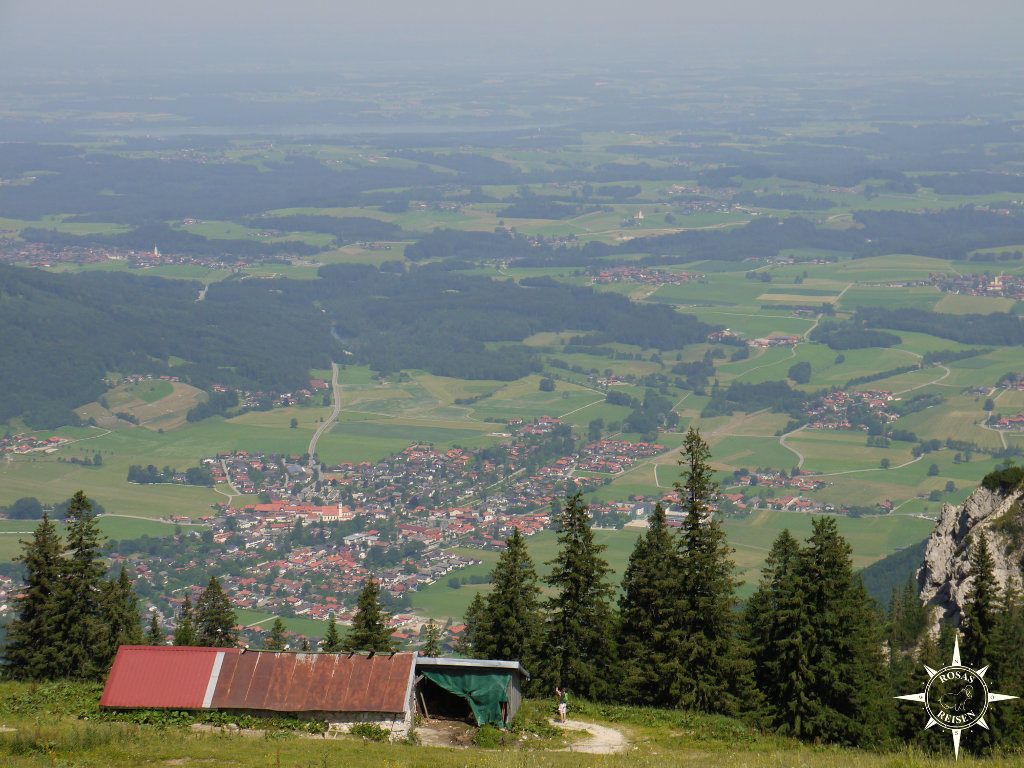 Blick auf Aschau