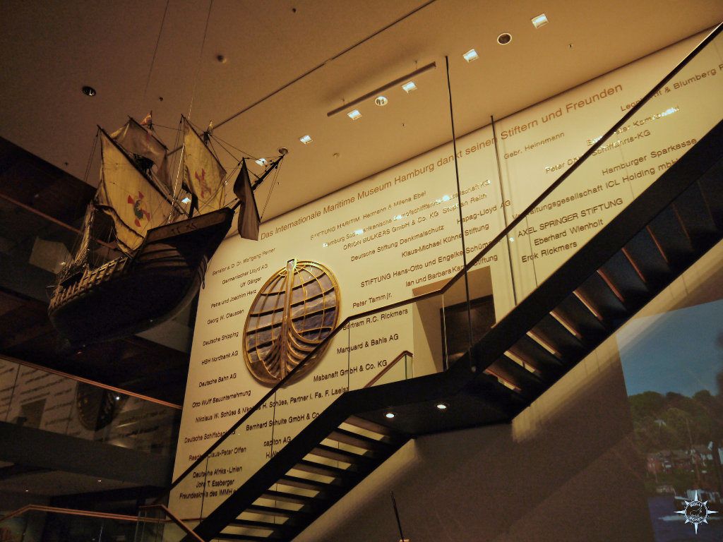 Foyer des Schifffahrtmuseums Hamburg