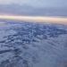 Finnland von oben Flugzeug Schneelandschaft