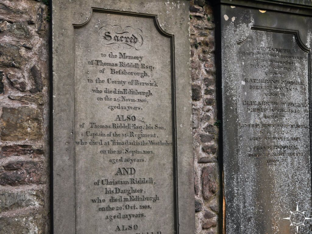 Schottland Edinburgh Harry Potter Greyfriars Kirkyard