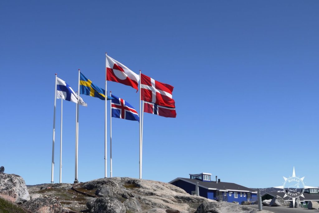 Flagge-Groenland-Skandinavien-Rosas-Reisen