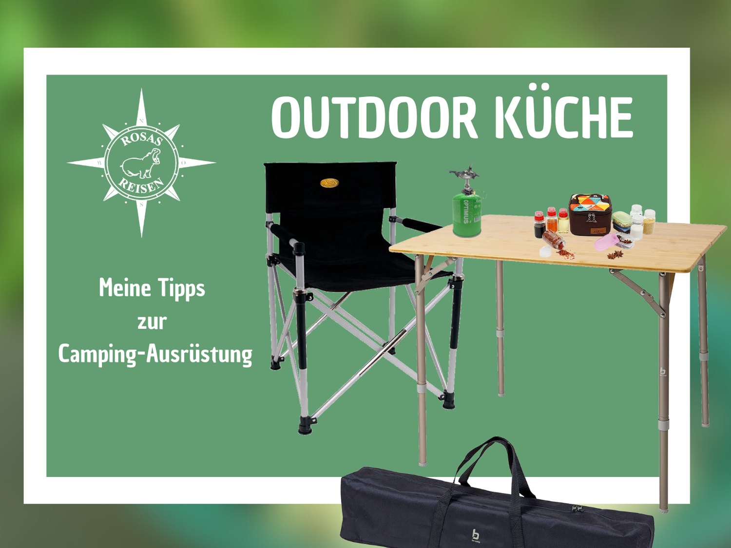 Outdoor-Küche: Tipps zur Camping-Ausrüstung